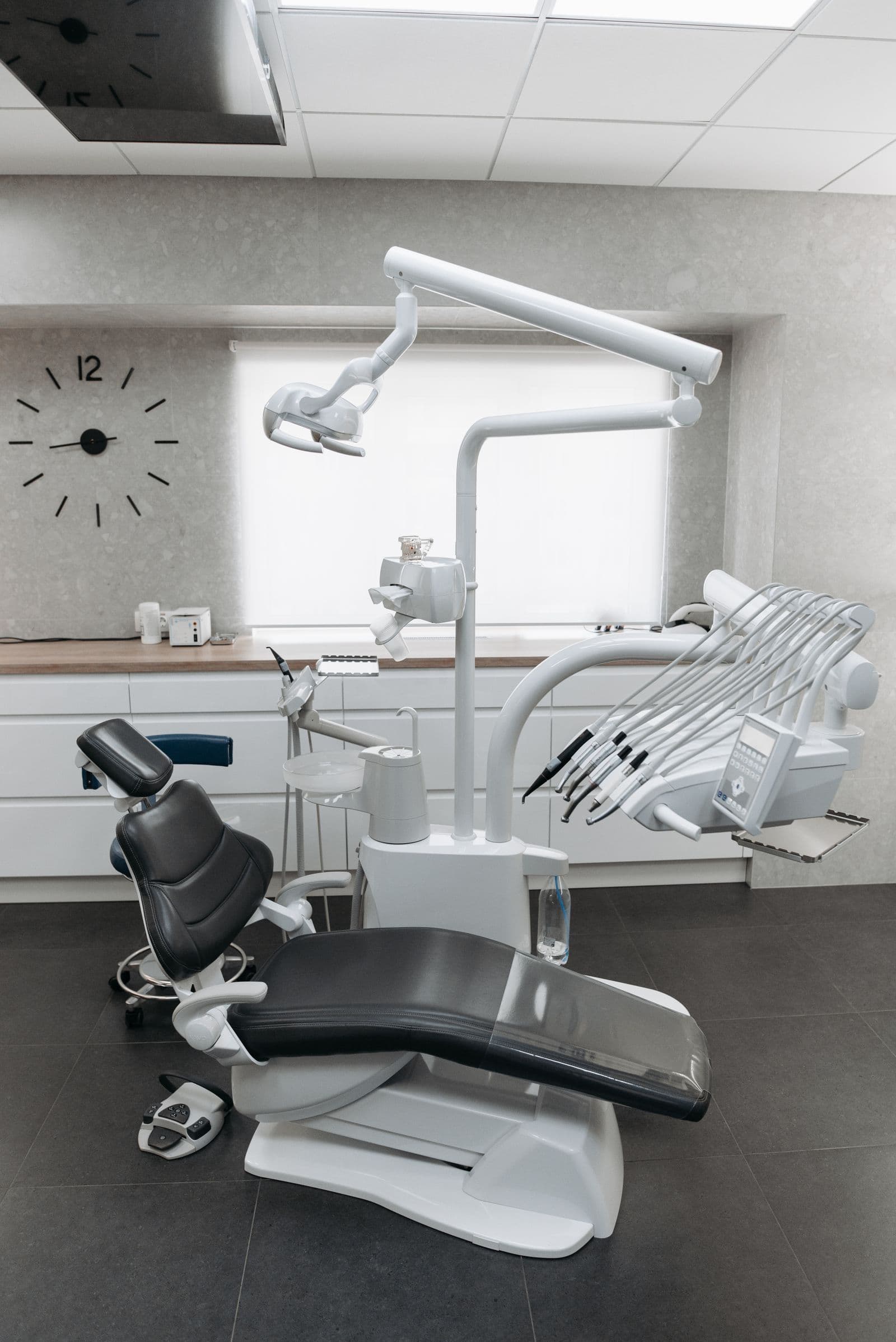 A treatment room at the clinic